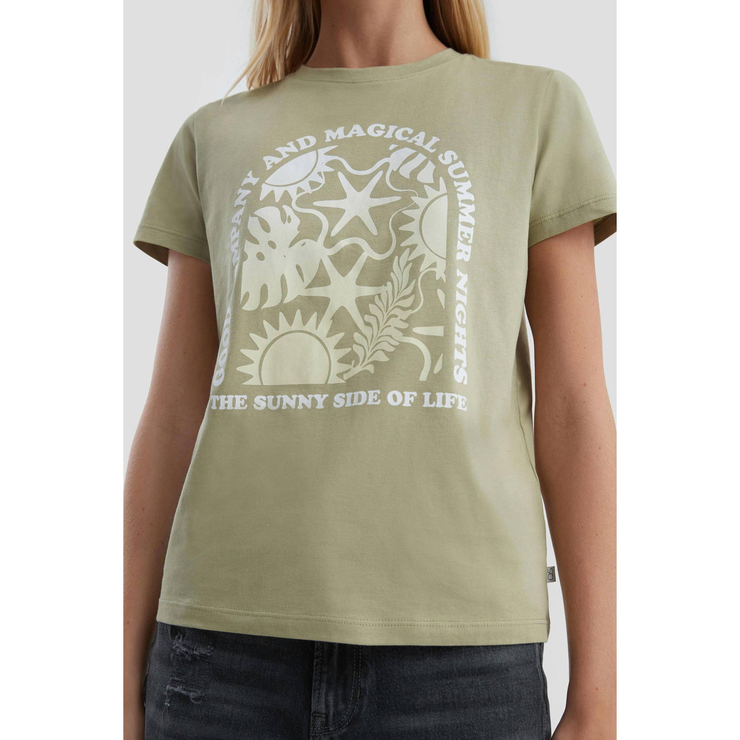 Q S by s.Oliver T-shirt beige