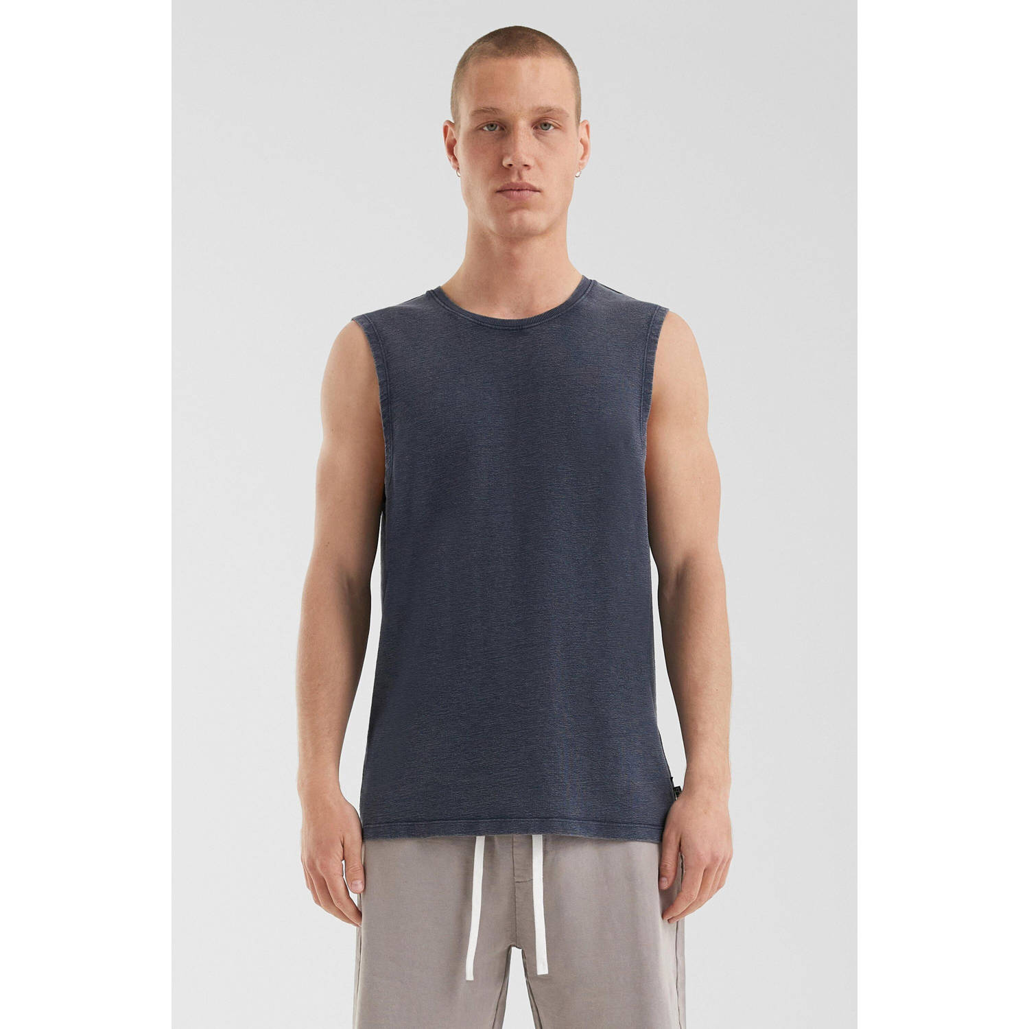 Q S by s.Oliver T-shirt donkerblauw