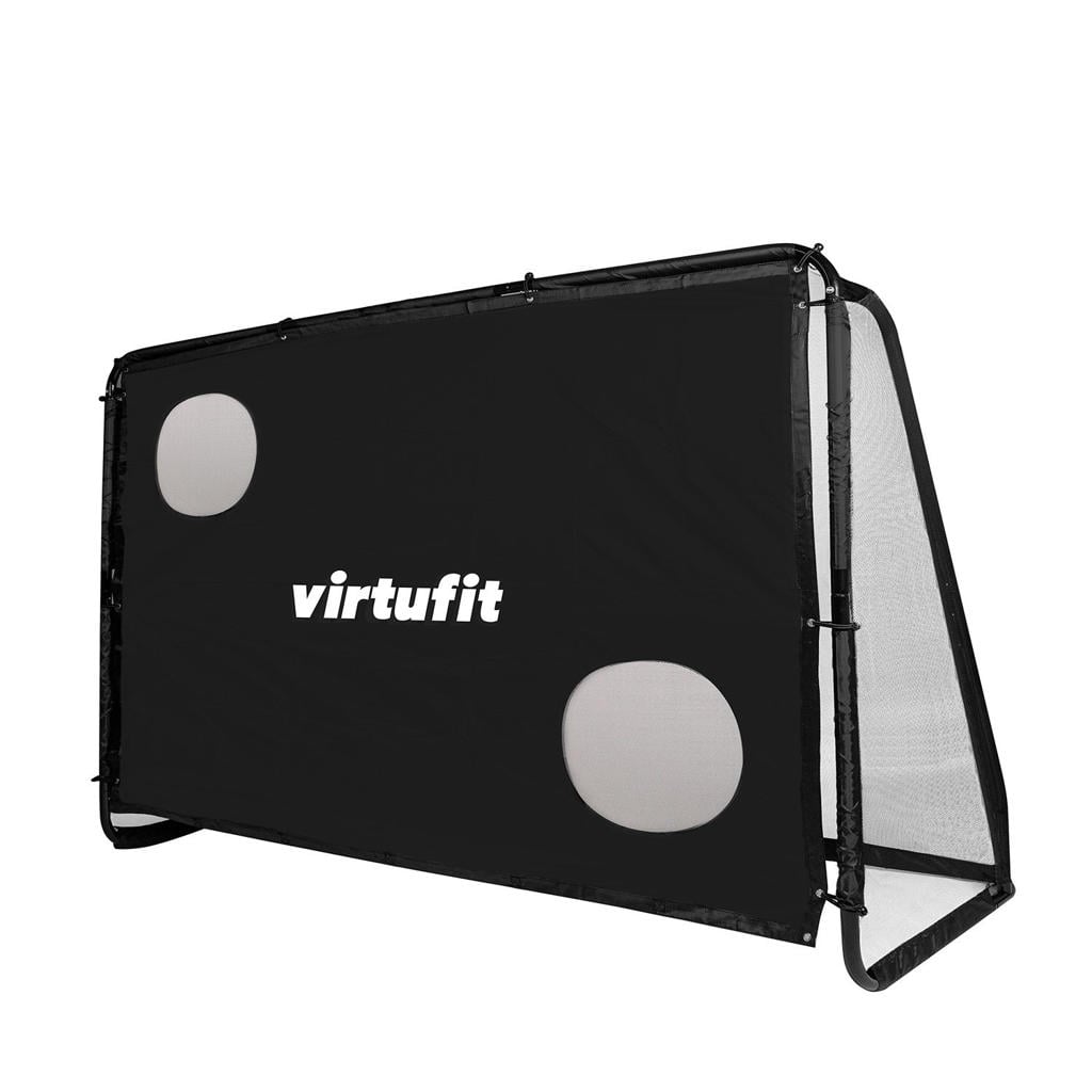 Virtufit voetbaldoel pro met doelwand (170 x 110 cm)
