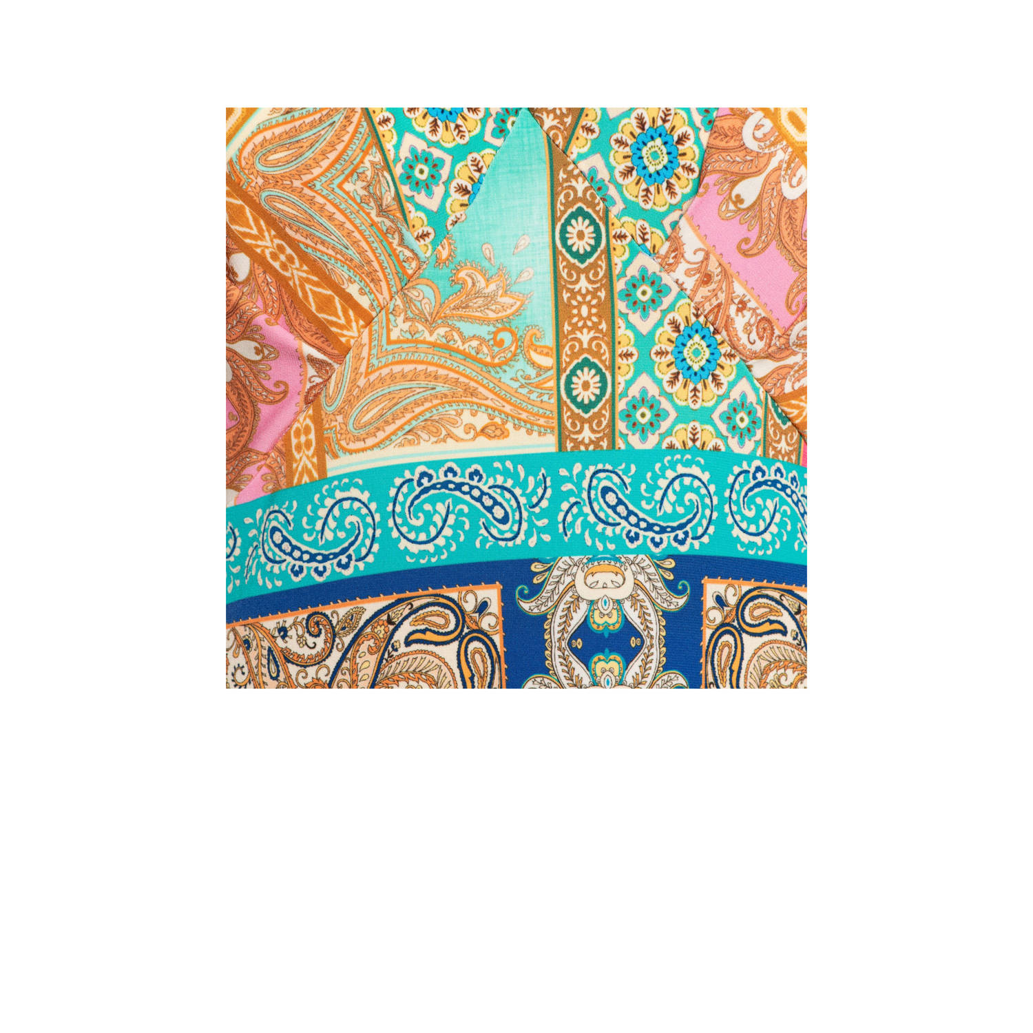 &Co Woman midi jurk multi