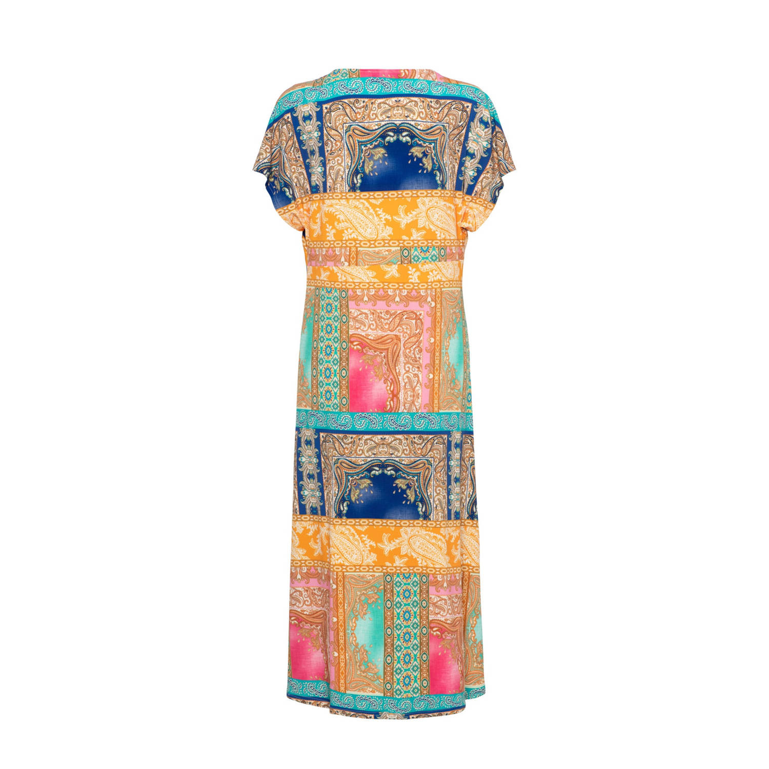&Co Woman midi jurk multi