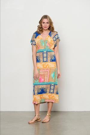 midi jurk multi