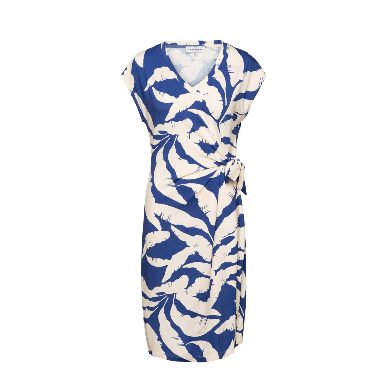 &Co Woman midi jurk blauw