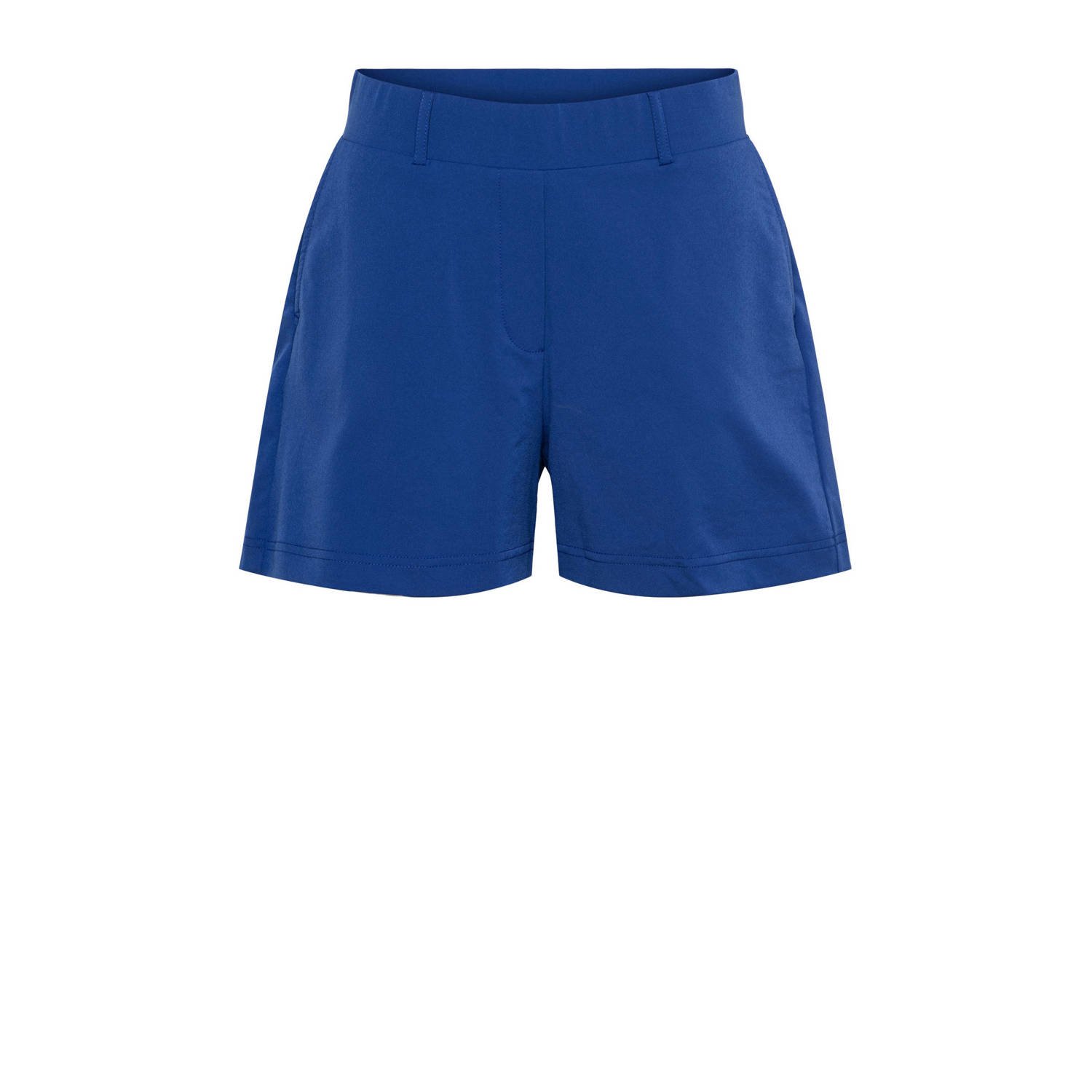 &Co Woman straight regular waist casual short blauw