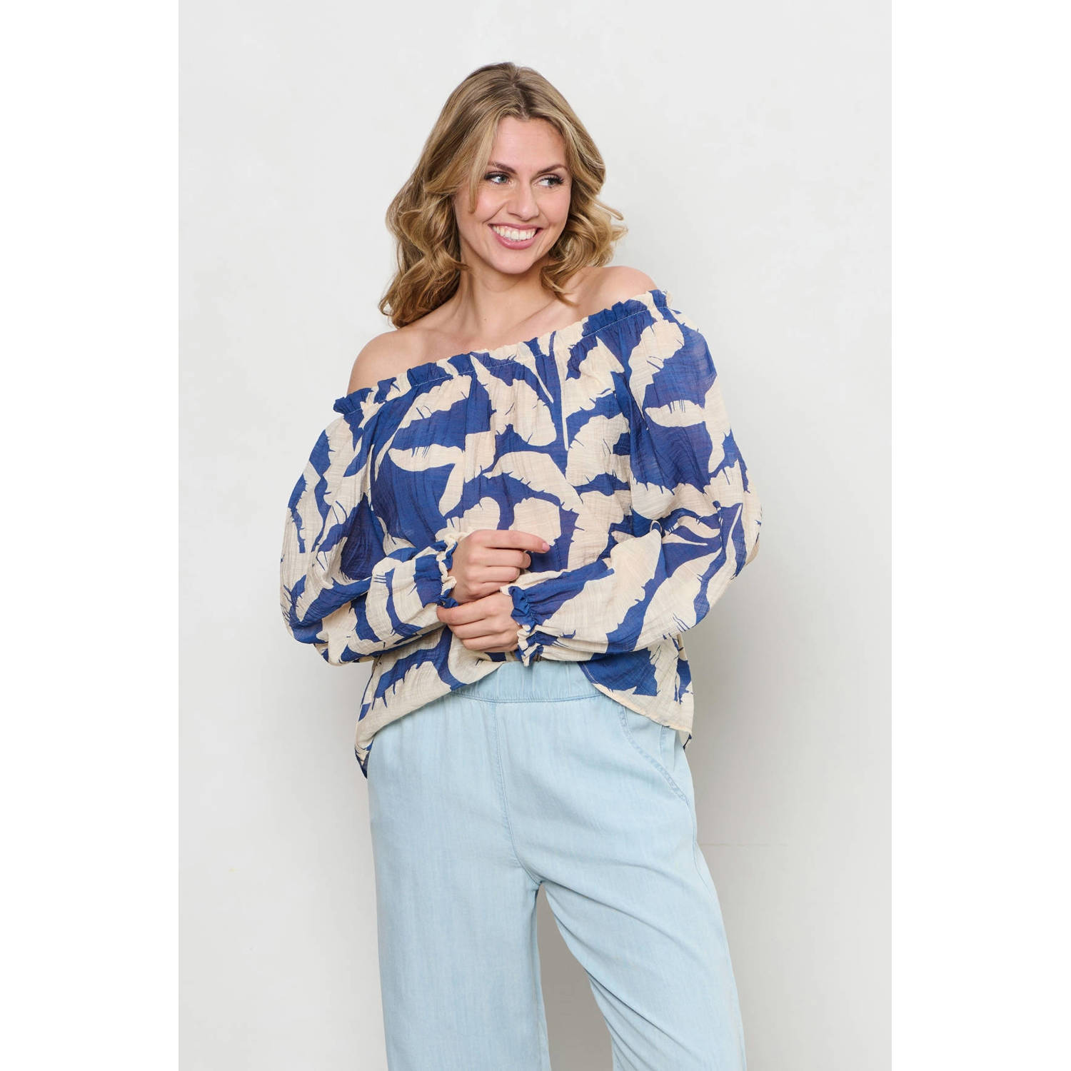 &Co Woman top blauw