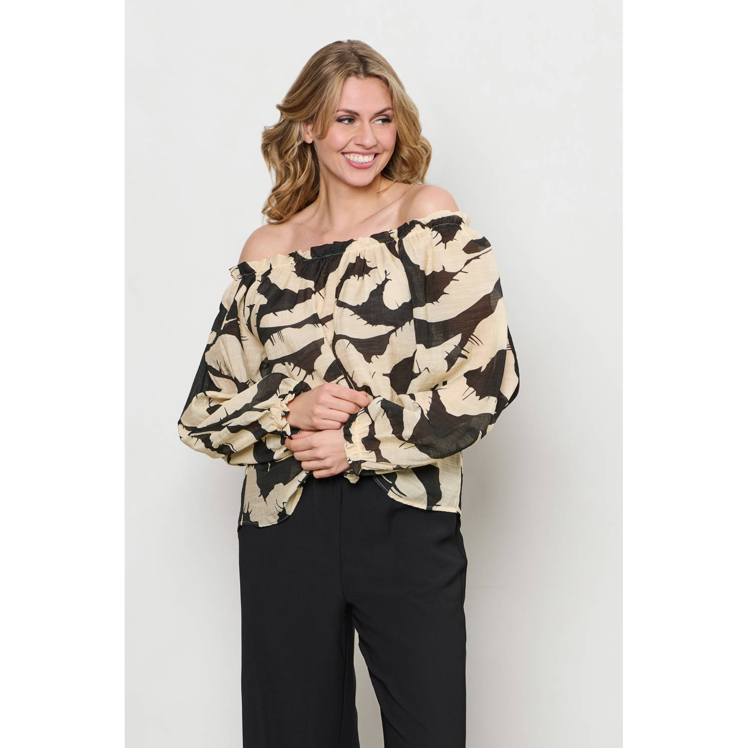 &Co Woman top zwart