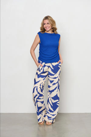 top blauw