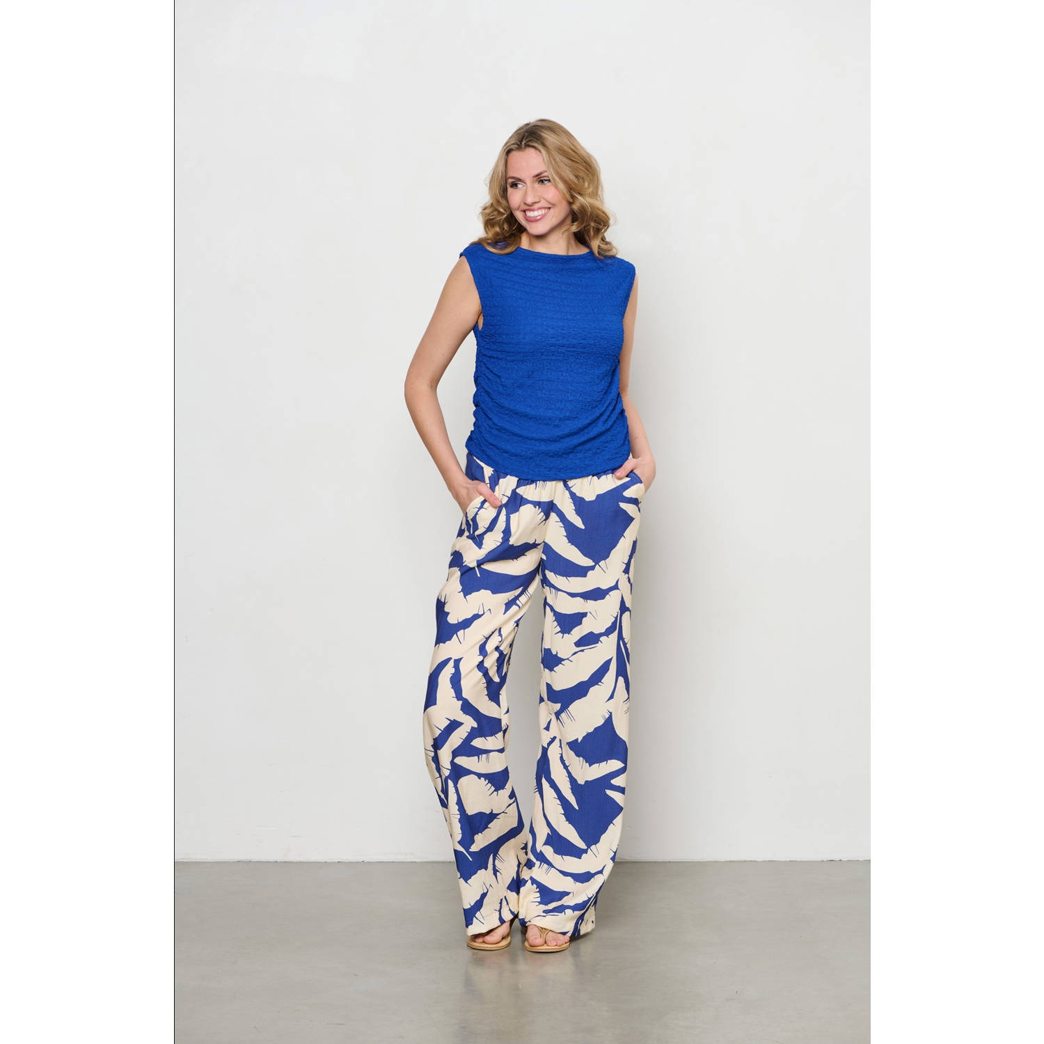 &Co Woman top blauw