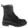 Red Code leren veterboots zwart