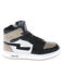Red Code leren sneakers taupe multi