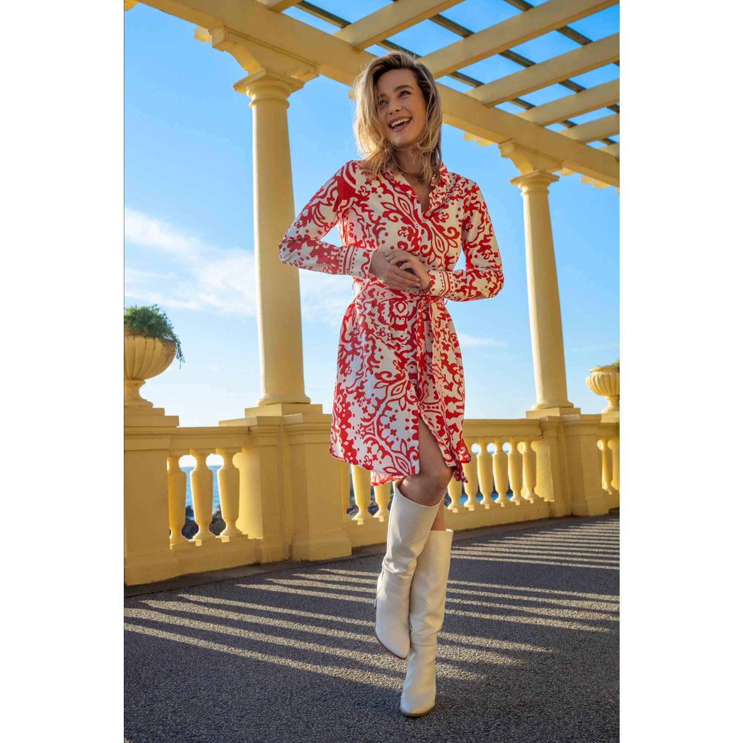 Elvira Collections zomerjurk rood