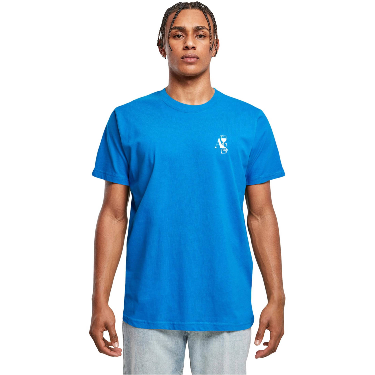 Mister Tee T-shirt AS blauw
