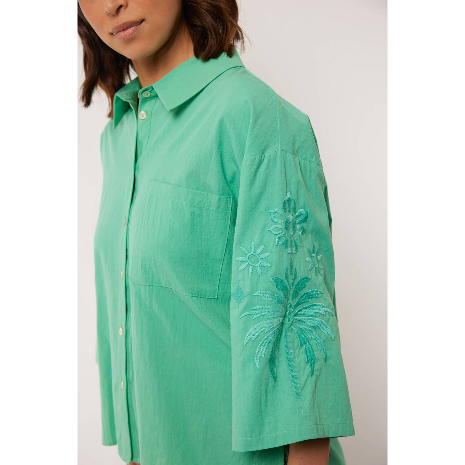 G-maxx X Froukje blouse blauw