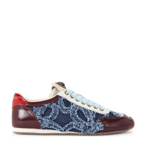 Kurt Geiger Islington sneakers blauw/bordeaux afbeelding