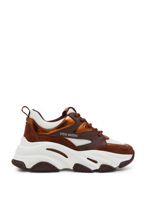 Progressive chunky sneakers brons/zwart/wit