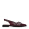 Steve Madden slingback loafers donkerrood