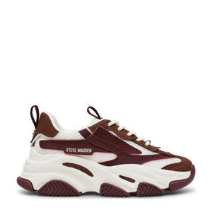 chunky sneakers bordeaux