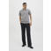 JACK & JONES ESSENTIALS slim fit polo JJEPAULOS grijs