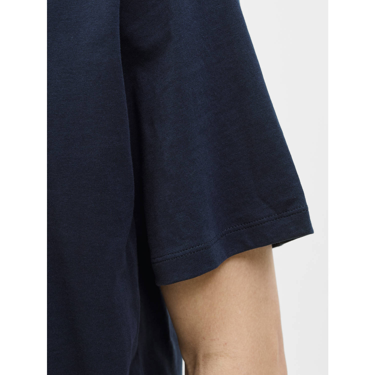 JACK & JONES ESSENTIALS T-shirt donkerblauw