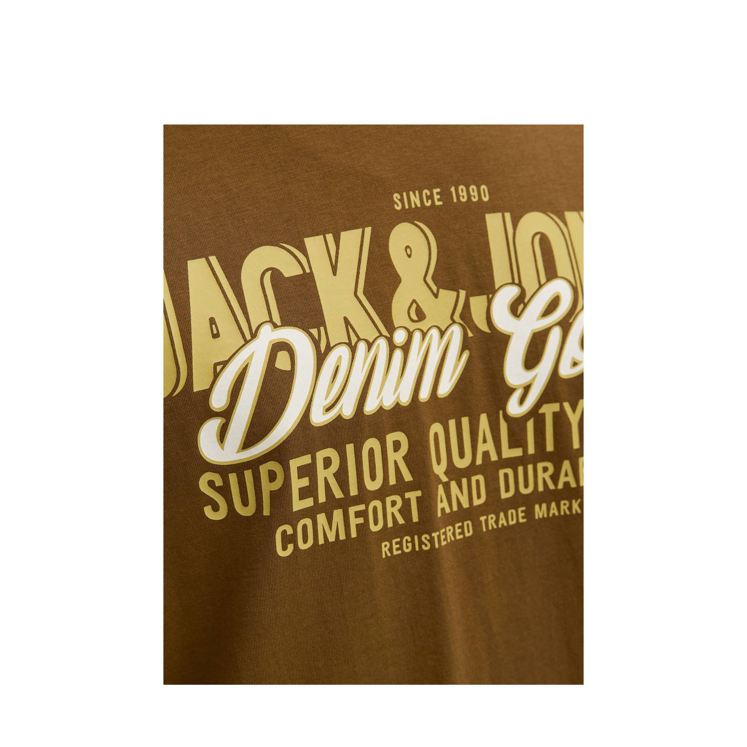 JACK & JONES ESSENTIALS T-shirt bruin