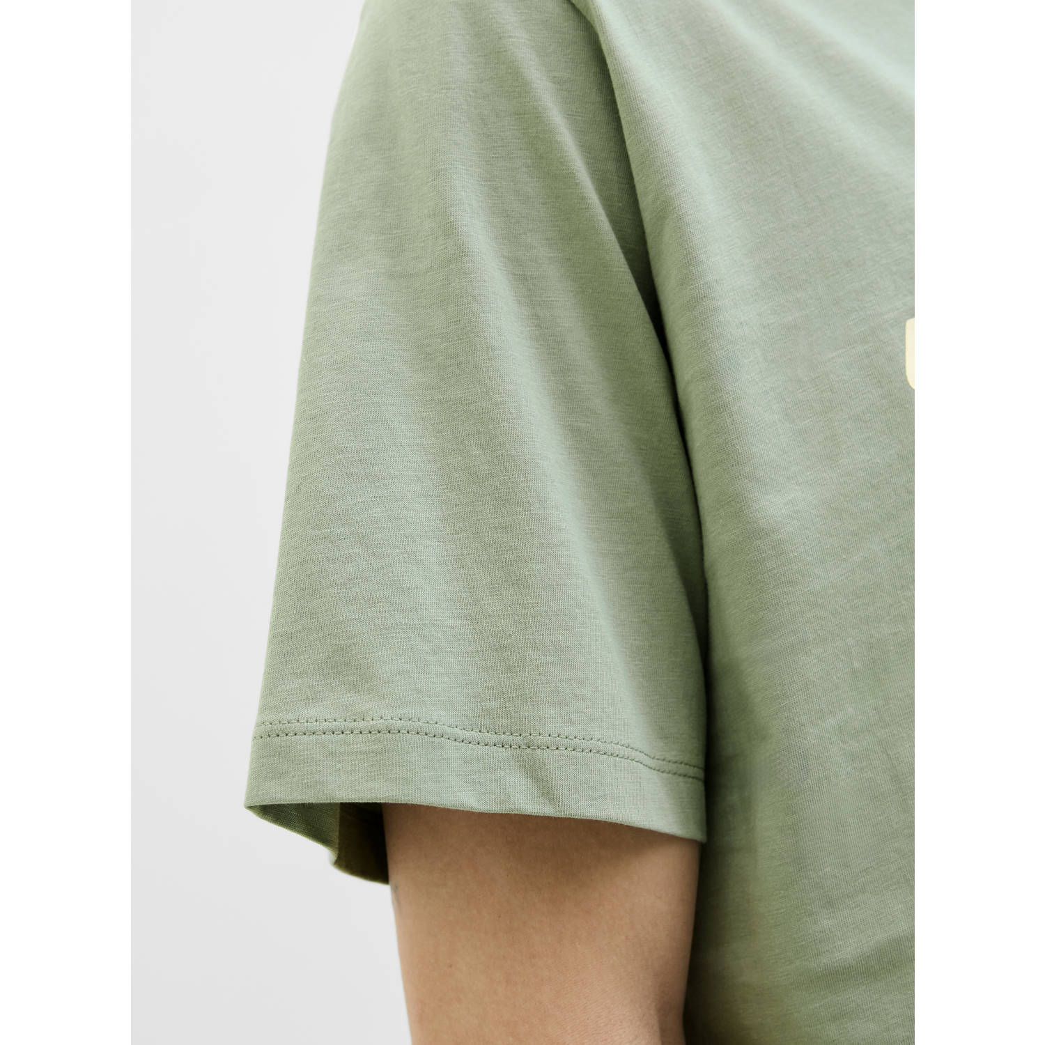 JACK & JONES ESSENTIALS T-shirt grijsgroen