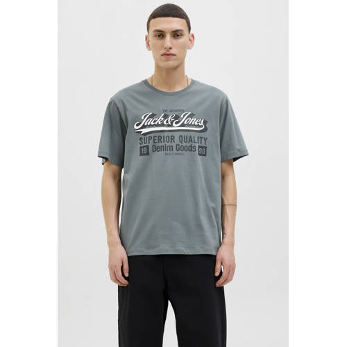 JACK & JONES ESSENTIALS T-shirt grijsblauw afbeelding