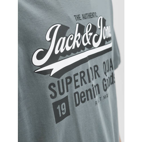 JACK & JONES ESSENTIALS T-shirt grijsblauw afbeelding