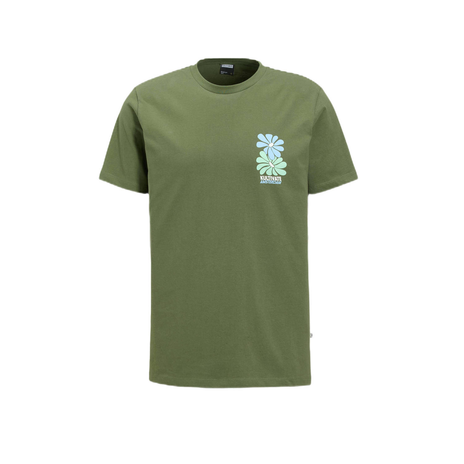Kultivate T-shirt groen