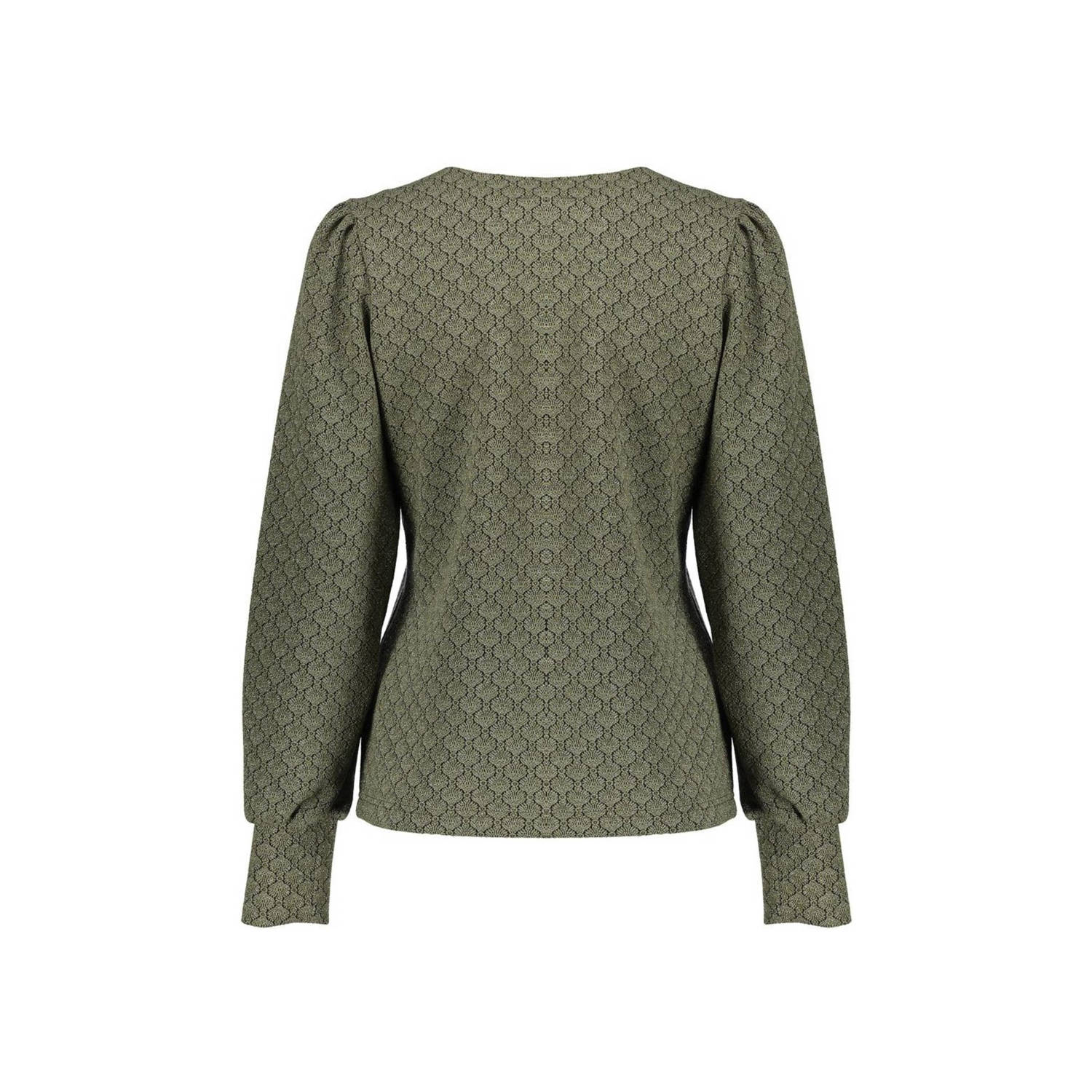 Geisha top groen