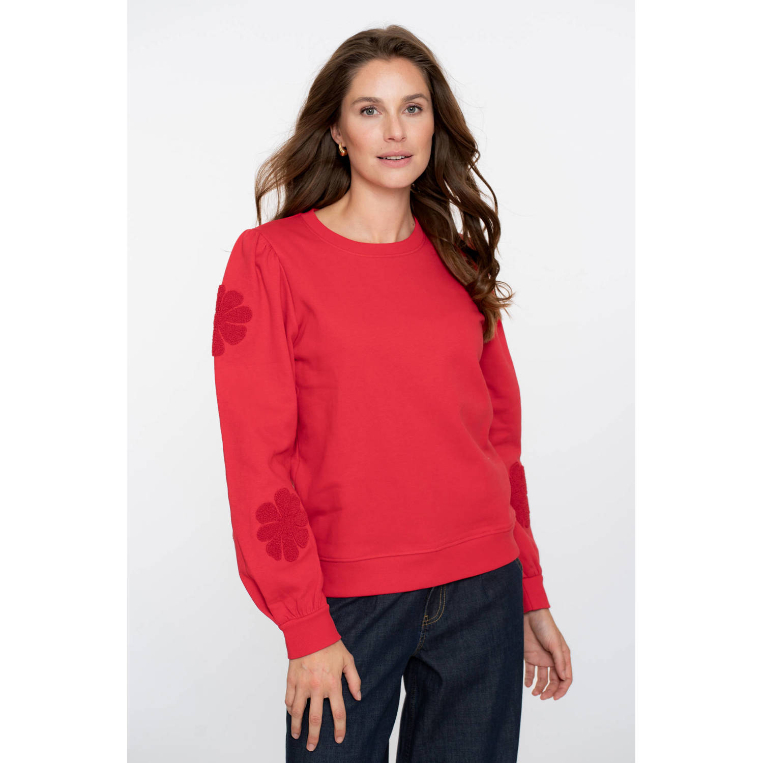 Geisha sweater rood