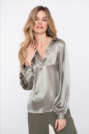 blousetop groen