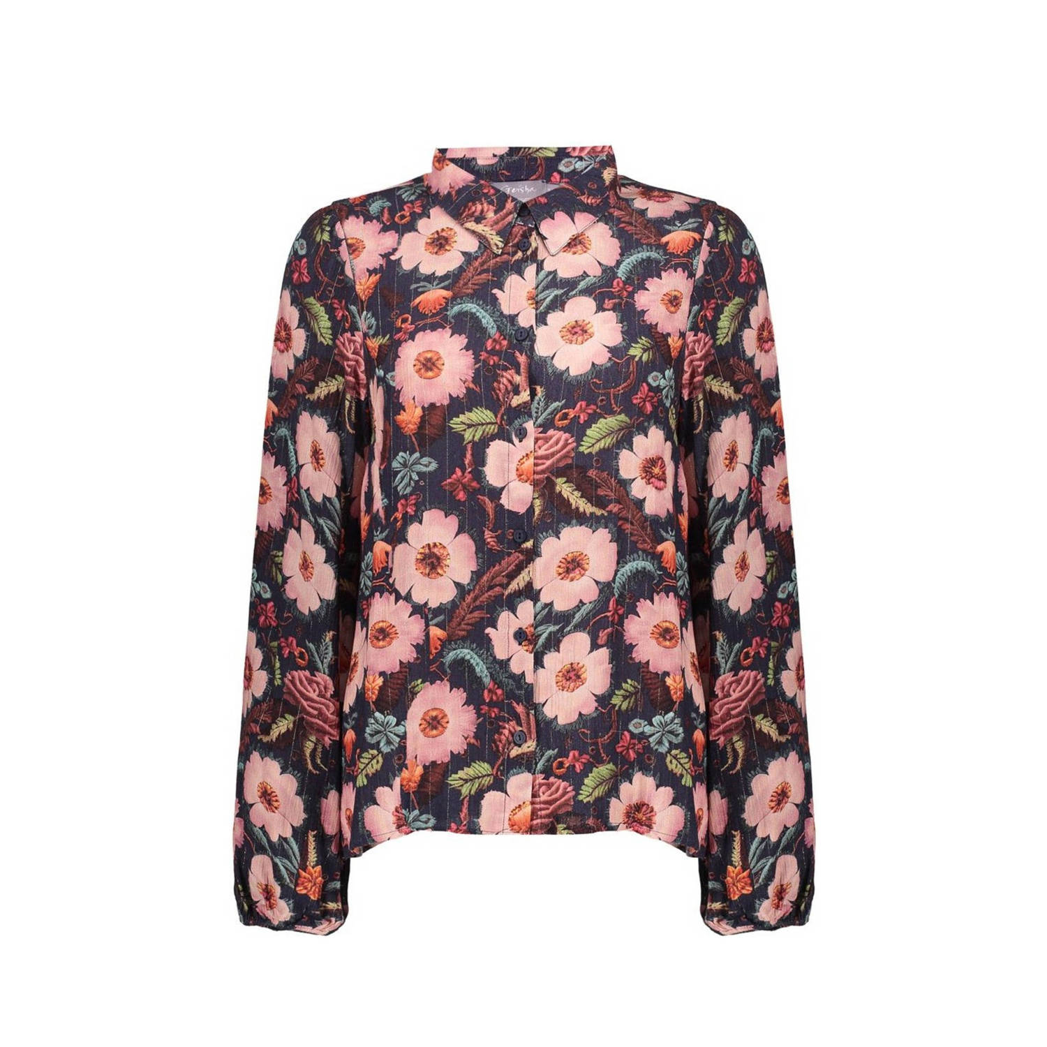 Geisha blouse roze