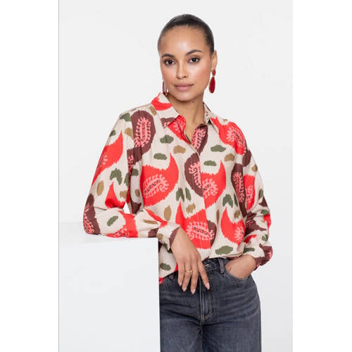 Geisha blouse ecru afbeelding