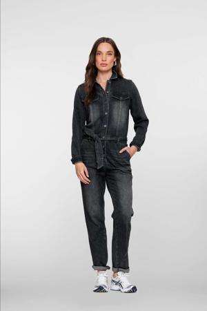 jumpsuit grey denim