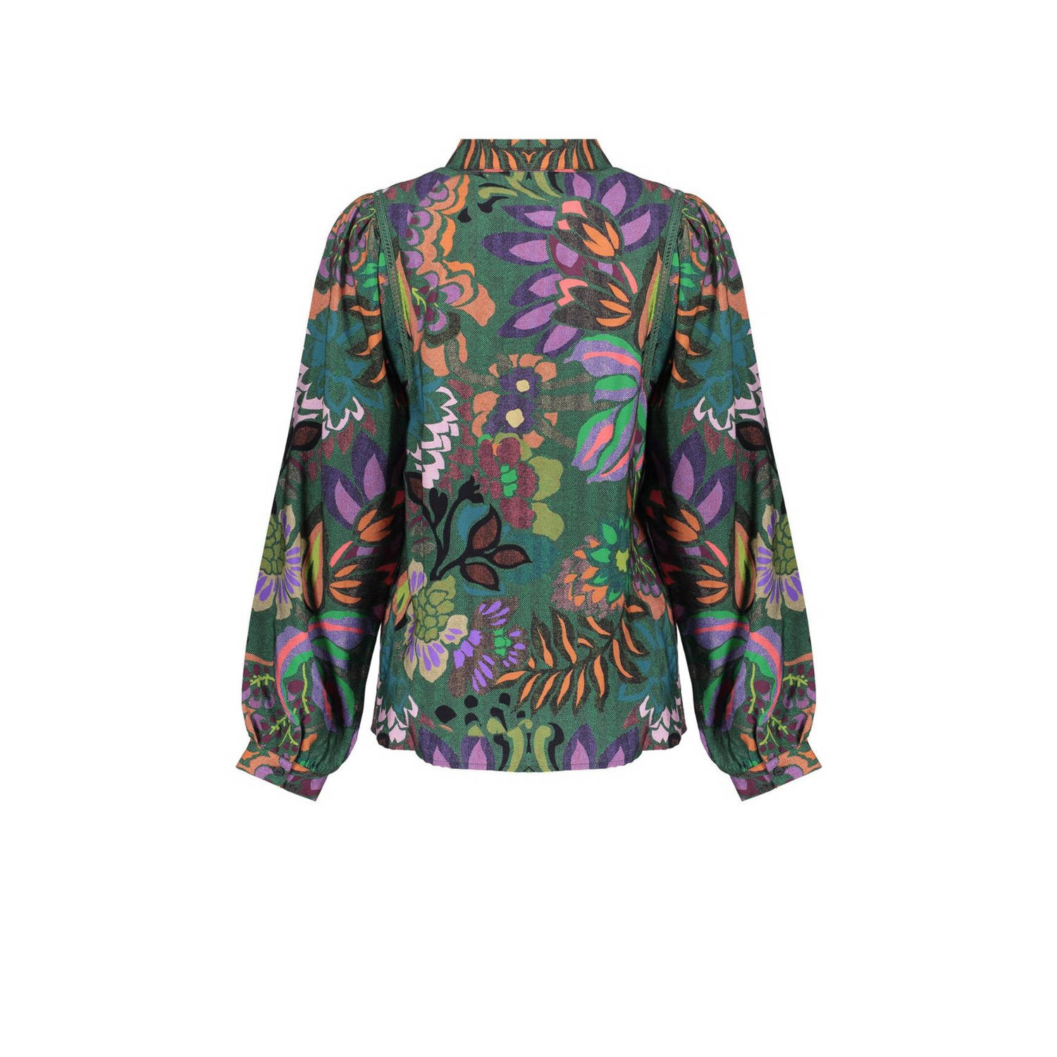 Geisha blouse groen