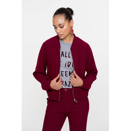 Geisha vest donkerrood afbeelding