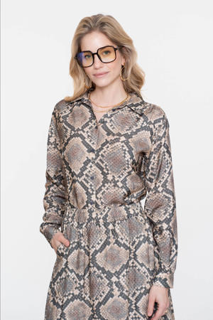 blouse bruin