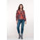 Geisha high waist slim fit jeans medium blue denim