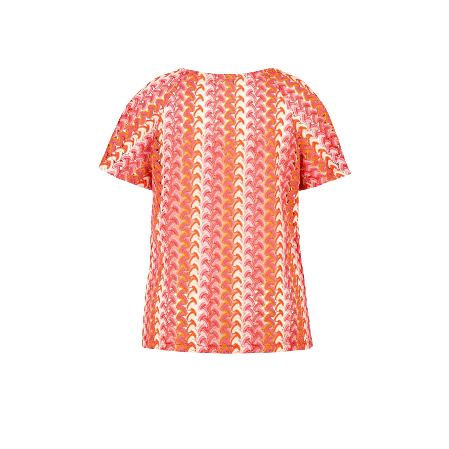 MS Mode top rood crochet