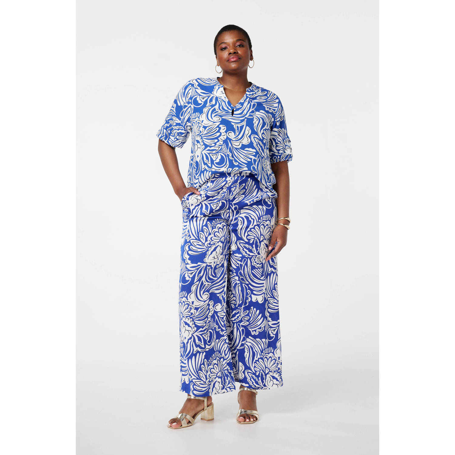 MS Mode top blauw