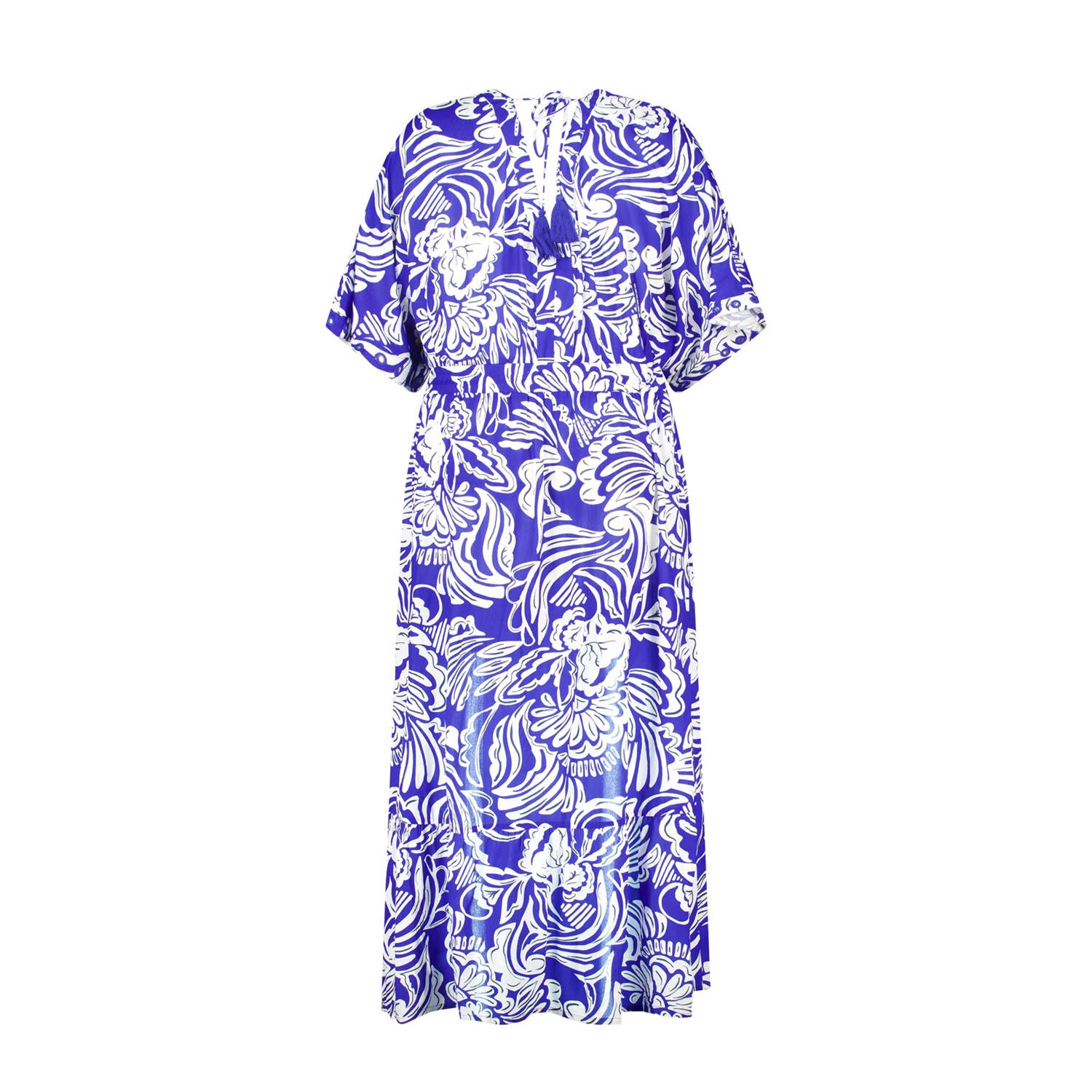 MS Mode zomerjurk blauw