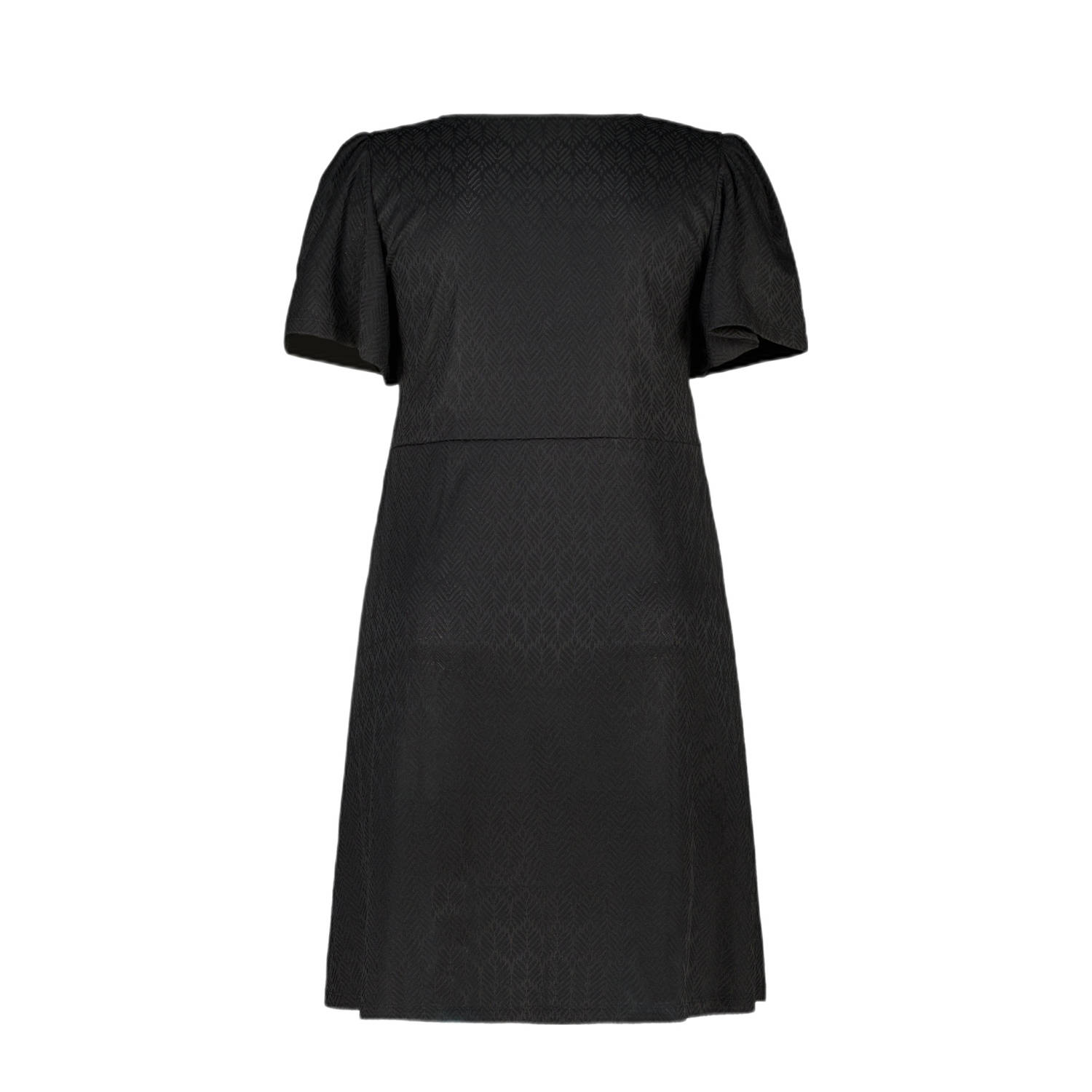 MS Mode zomerjurk broderie zwart