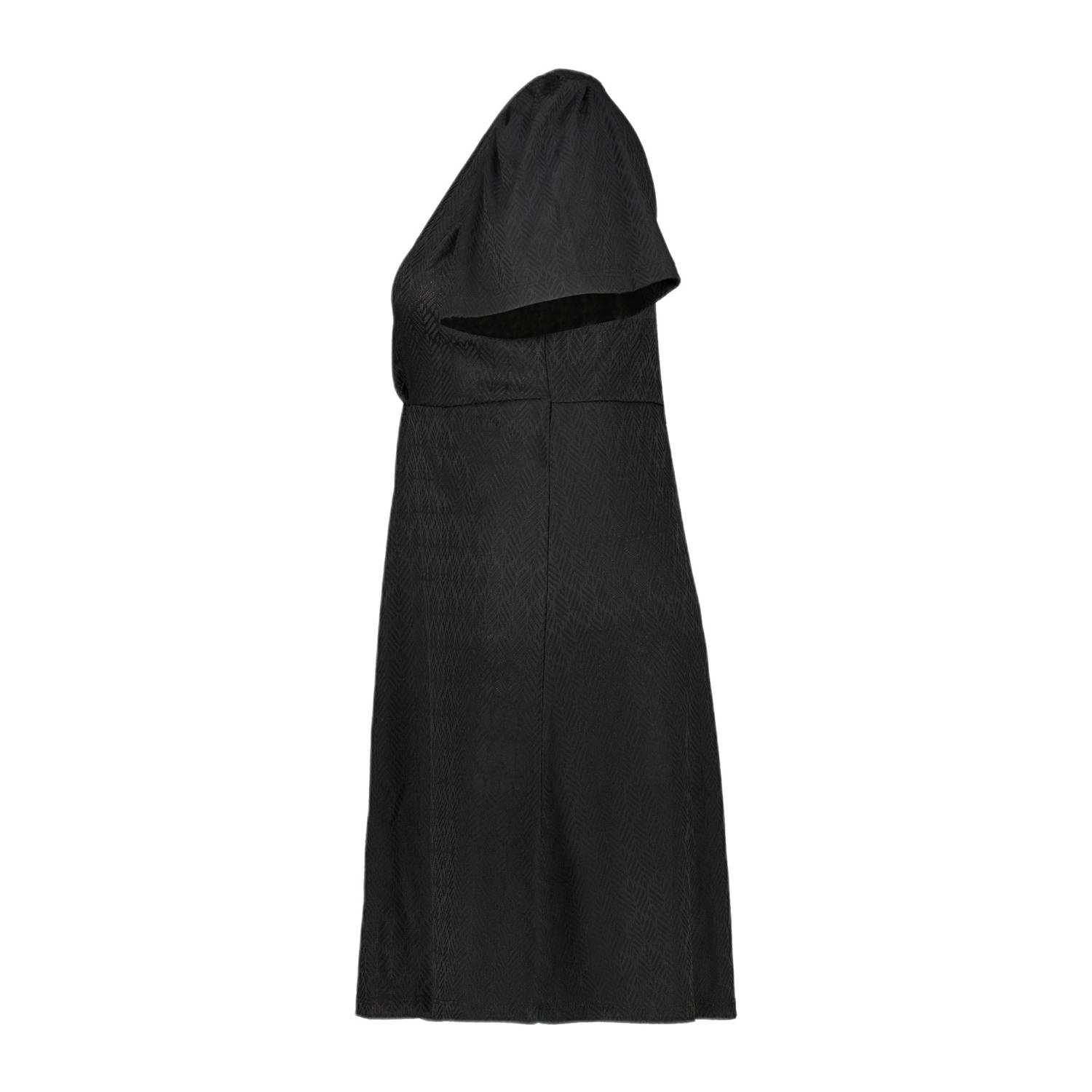MS Mode zomerjurk broderie zwart