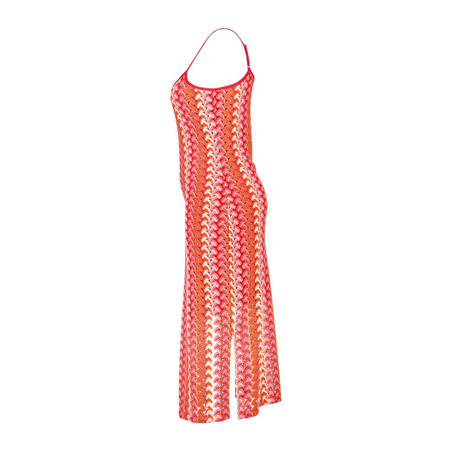 MS Mode zomerjurk crochet rood