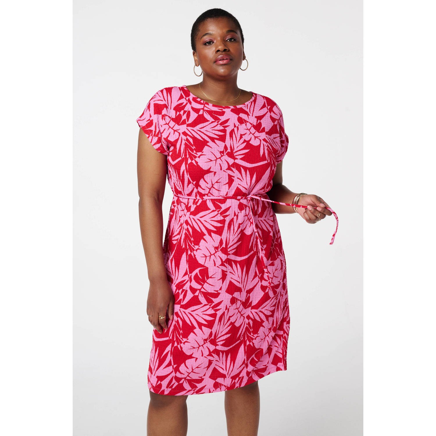 MS Mode zomerjurk rood