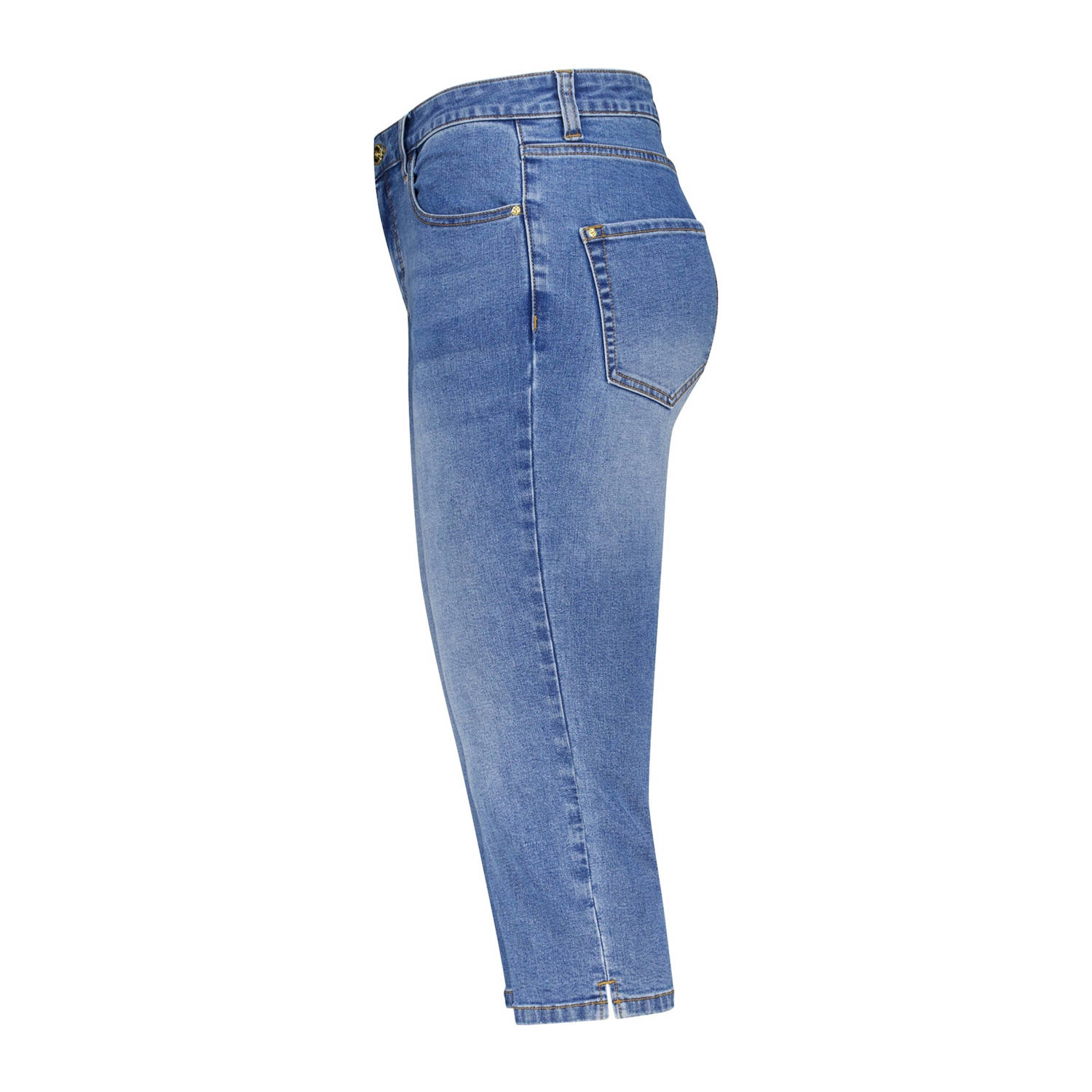 MS Mode capri jeans medium blue denim