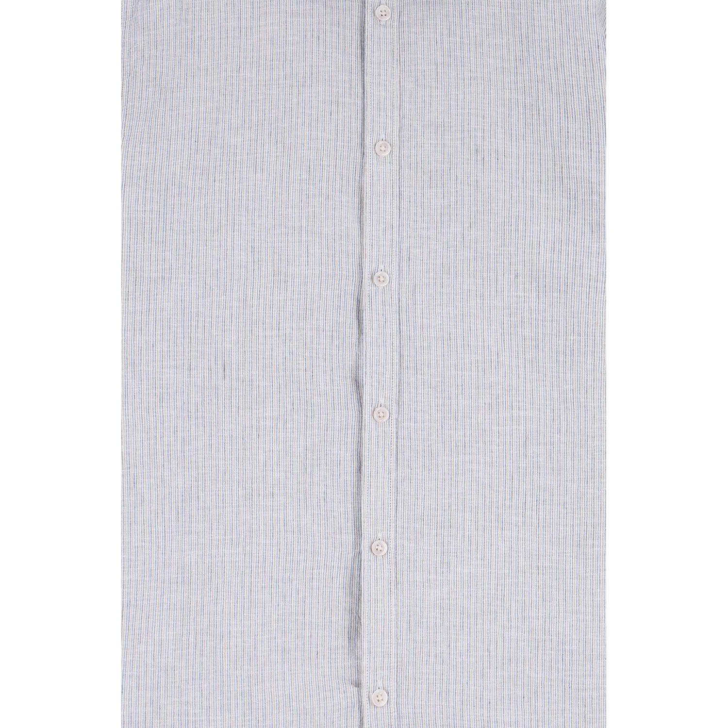 Sissy-Boy linnen casual overhemd blauw