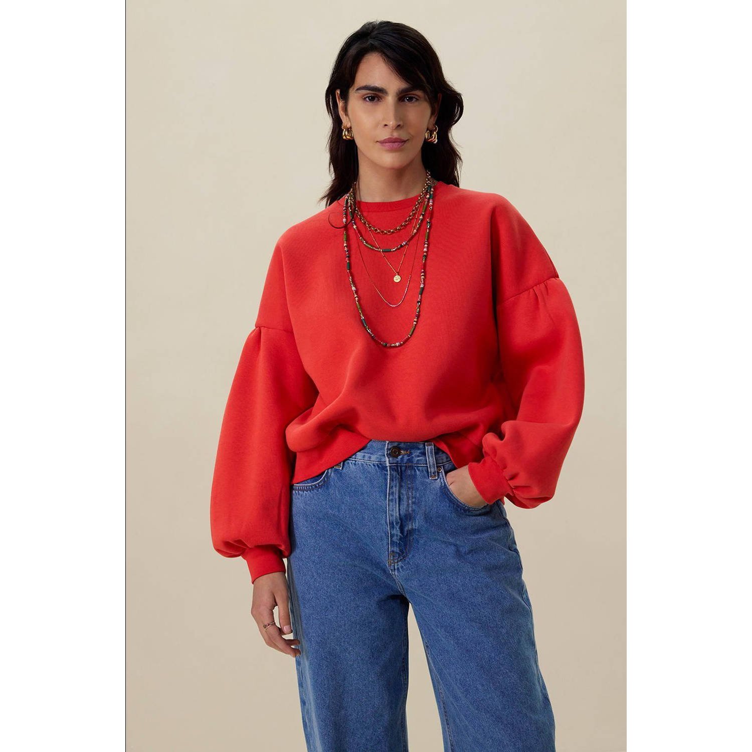 Sissy-Boy sweater rood