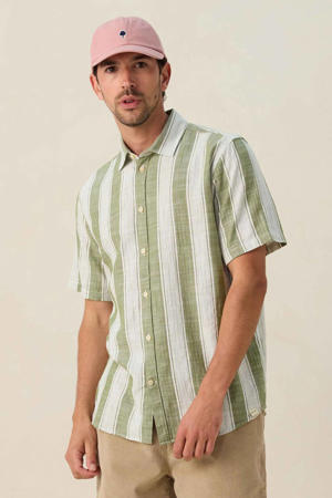 casual overhemd groen