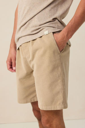 regular corduroy short beige